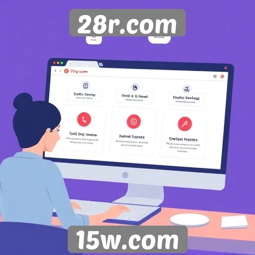 Análise das principais funcionalidades do site 28r.com