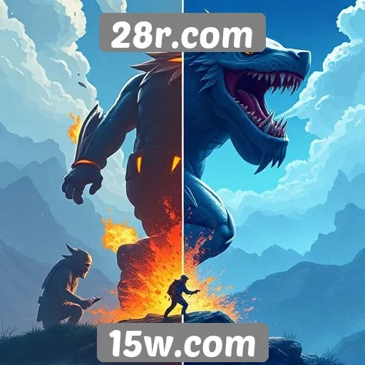 Evolução dos gráficos nos jogos do 28r.com